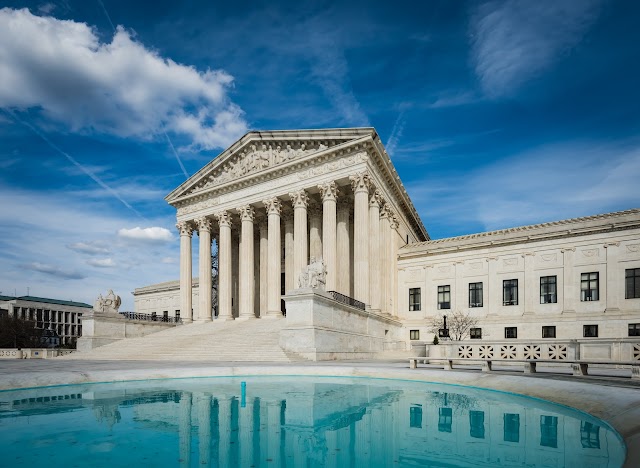 Photo of Supreme Court of the United States in Capitol Hill